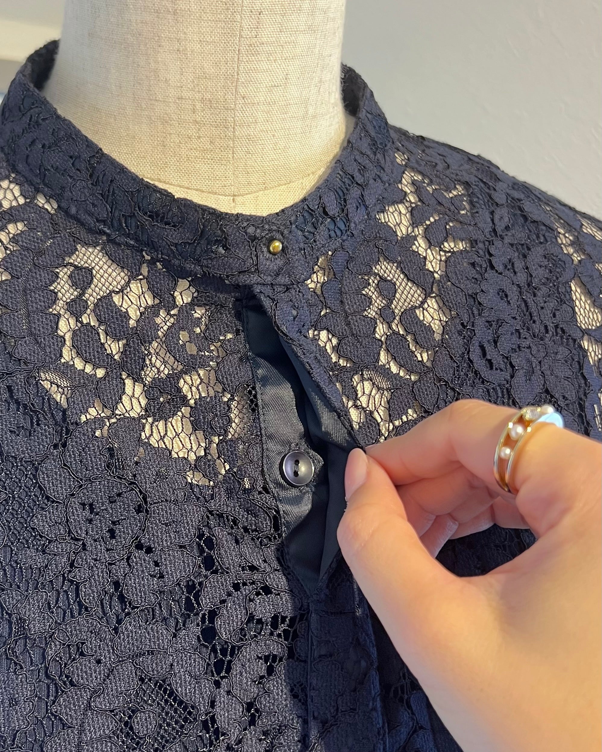 タンク付きレースシャツ｜Renewal – Maison Echelle