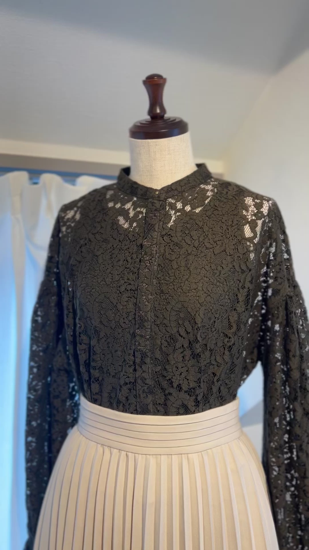 タンク付きレースシャツ｜Renewal – Maison Echelle