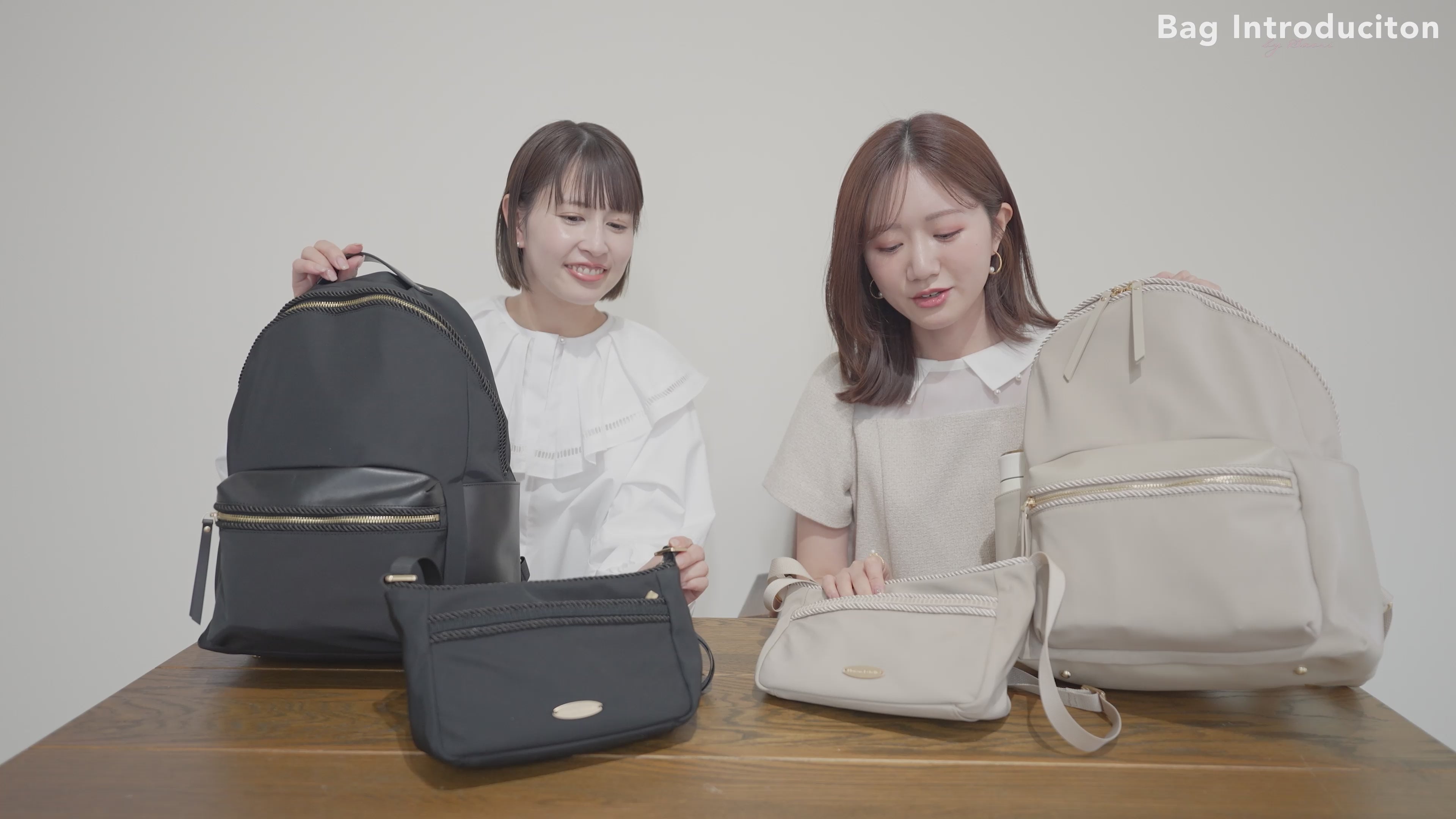 ツイストコードショルダーバッグ【リサイクルポリエステル】 – Maison