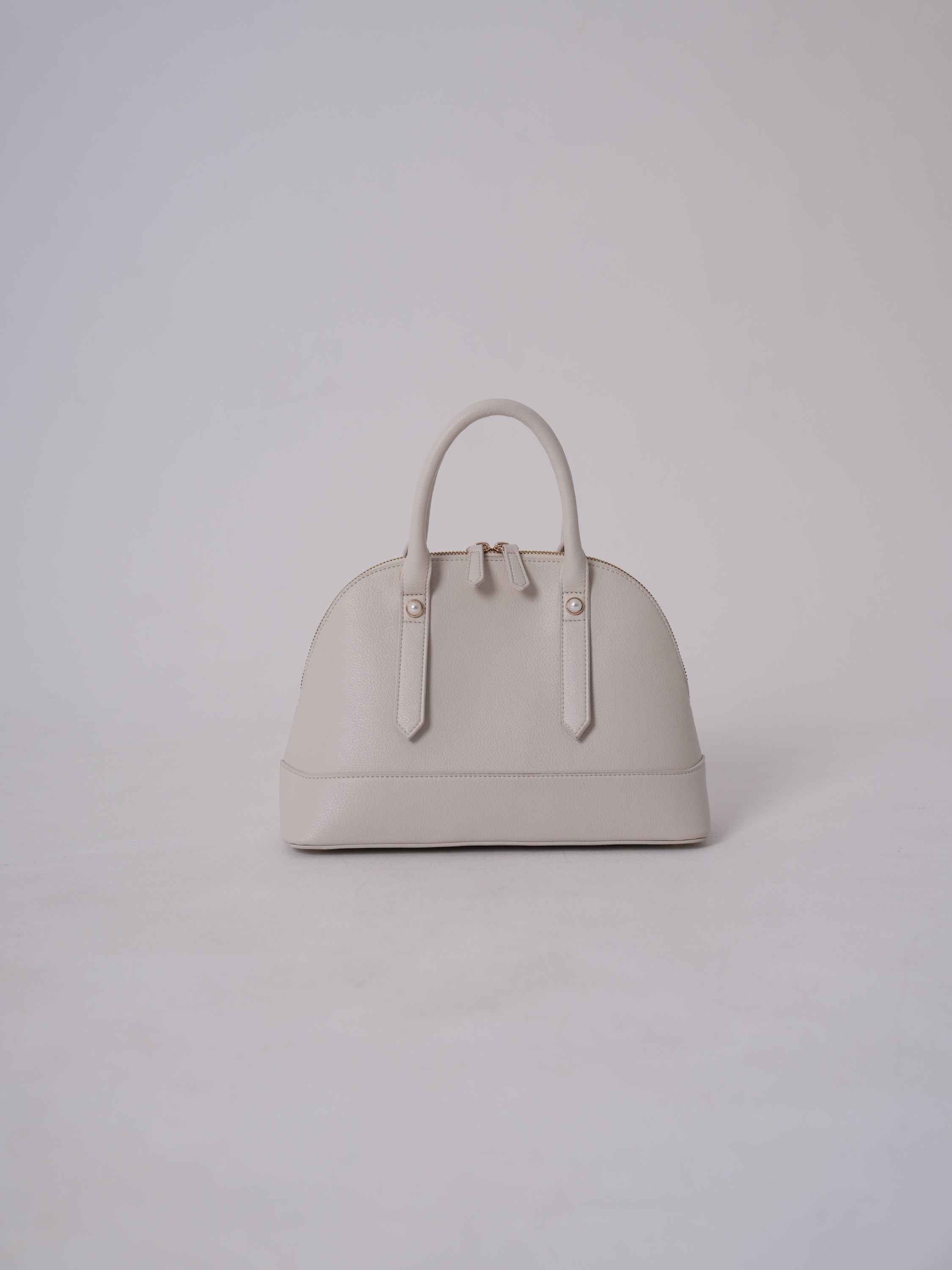 2WAYエコレザーミドルボストンバッグ【リサイクルポリエステル