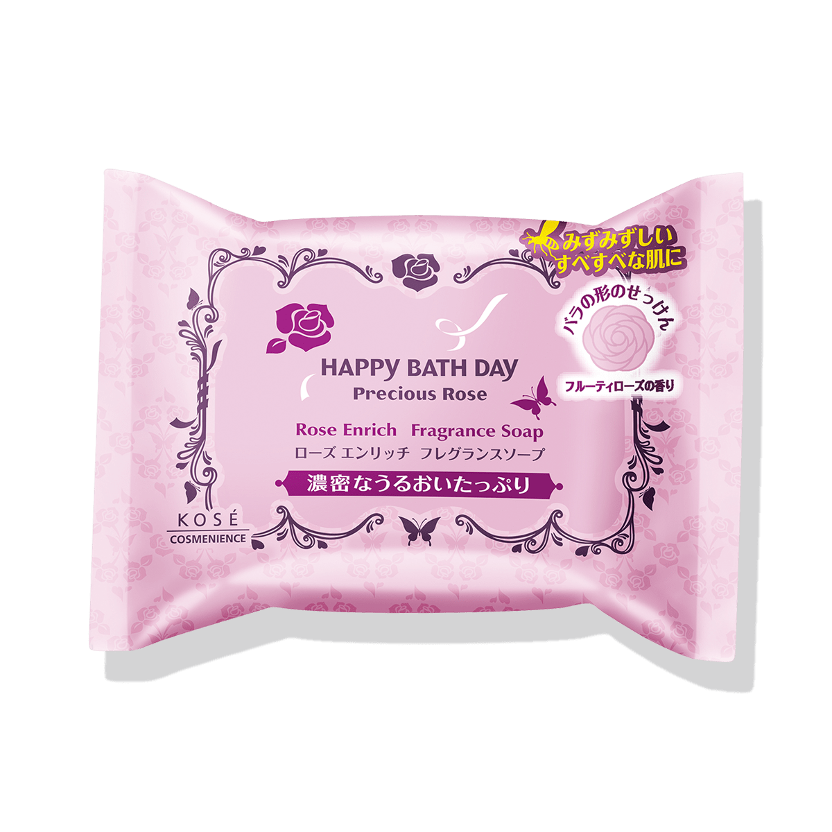 ハッピーバスデイ プレシャスローズ ローズ エンリッチ フレグランスソープ