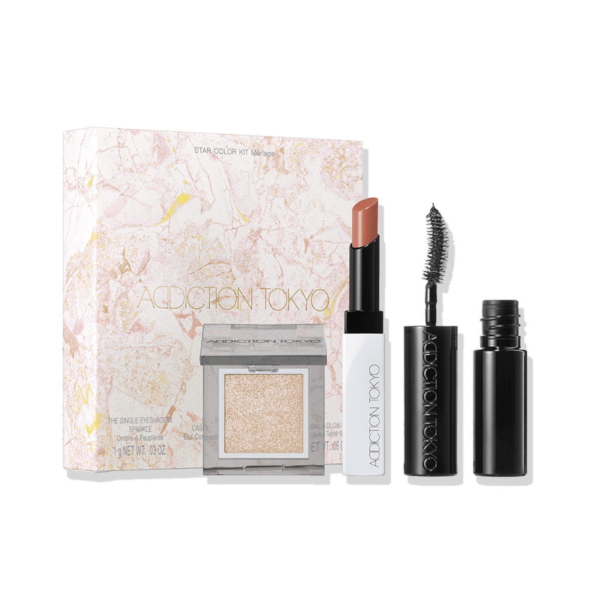 アディクション アイ ＆ ブラッシュ パレット “アンアースド ラスター”