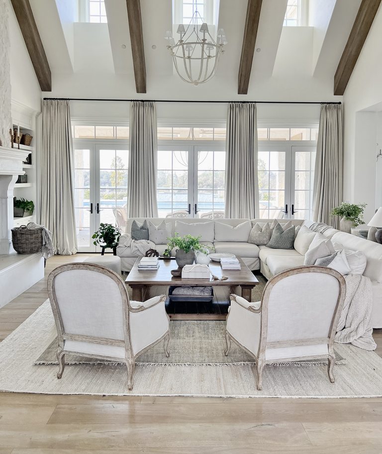 Modern French Country Farmhouse Tour - Maison de Cinq