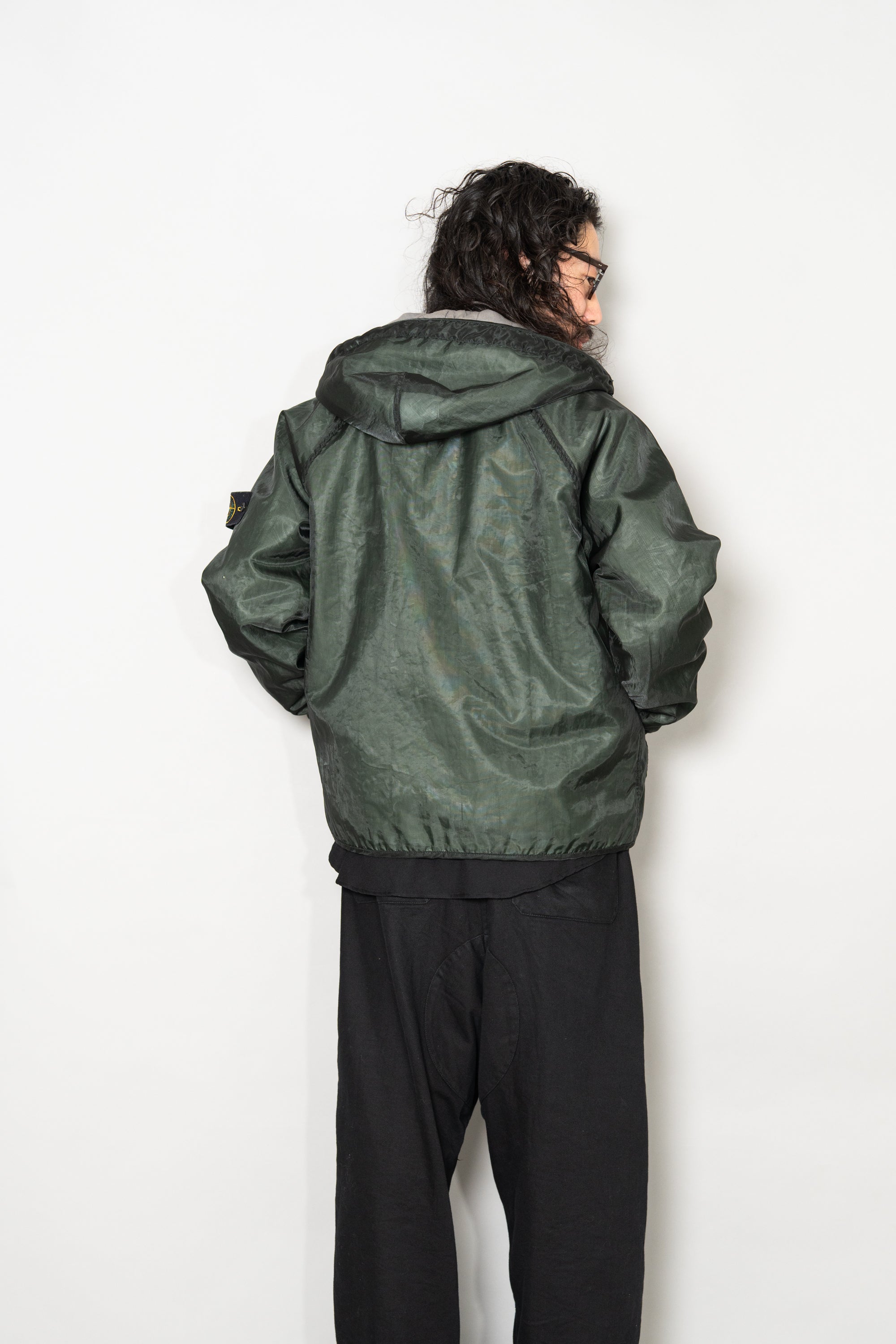 2002AW Stone Island Monofilament Hooded Padded Jacket Designed by