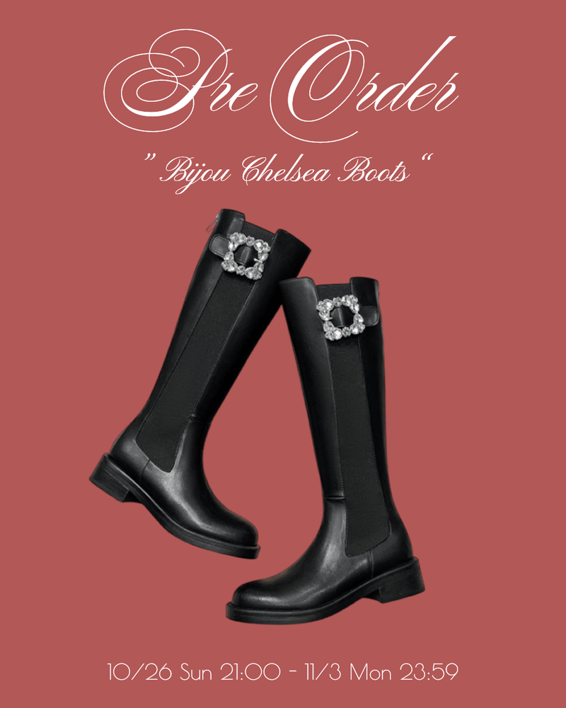 再販】Bijou Chelsea Boots – MAISON MARBLE