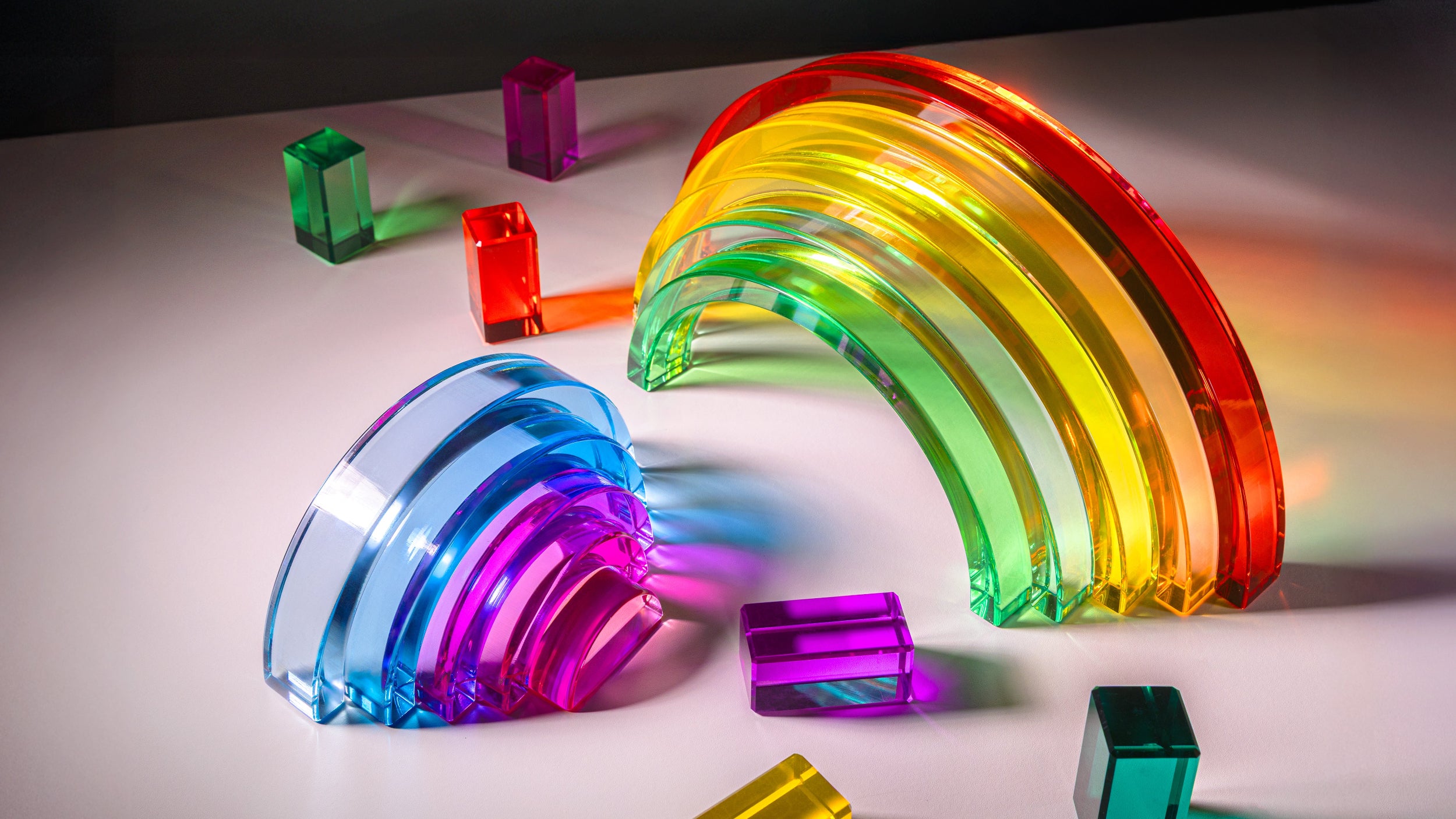 Lucid Acrylic Rainbow Toy | Maison Rue
