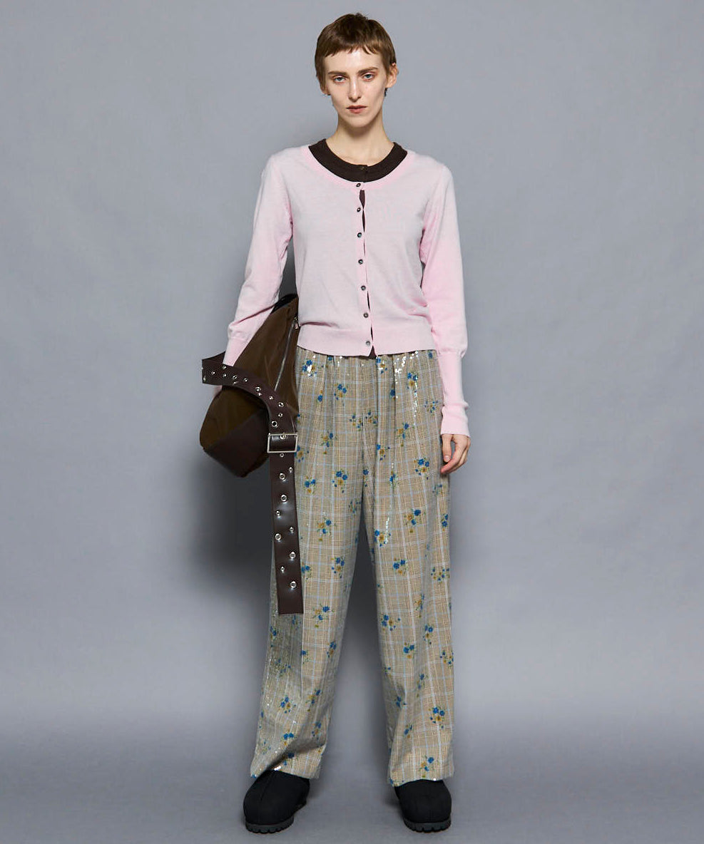 SALE】Multi Fabric Pants