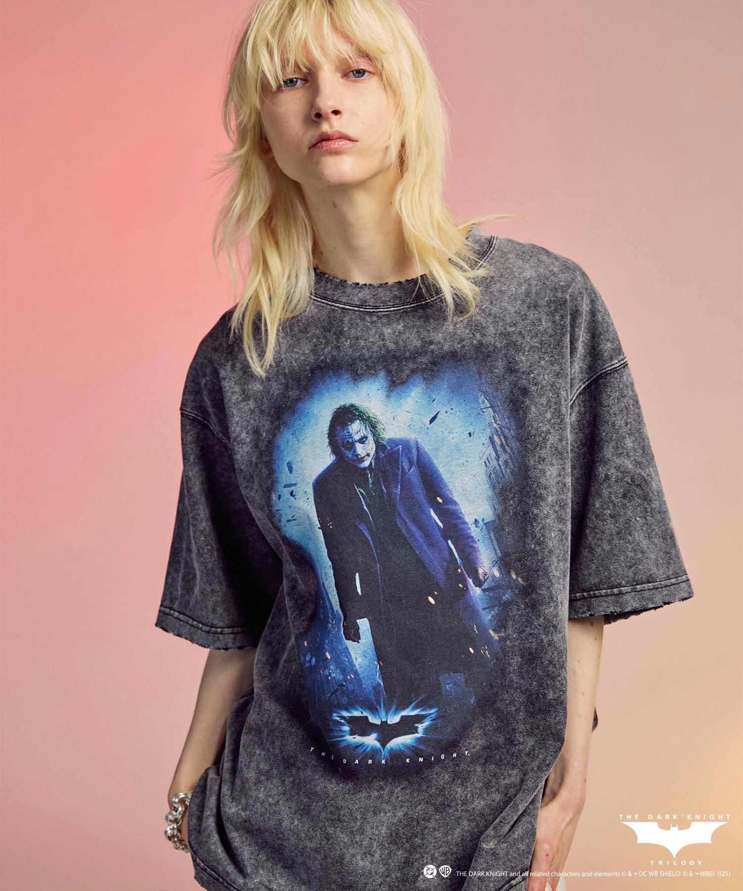 MOVIE SERIES】「JOKER」Prime-Over Crew Neck T-Shirt