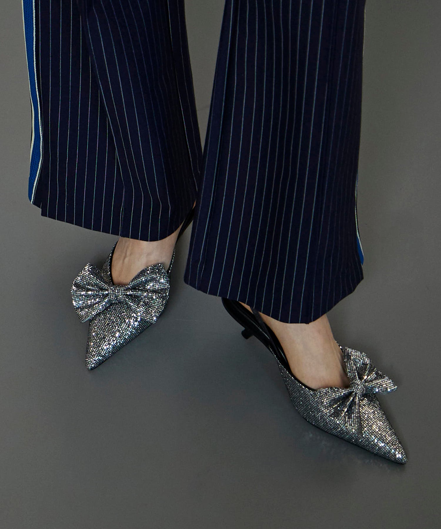 SALE】2way Ribbon Mule