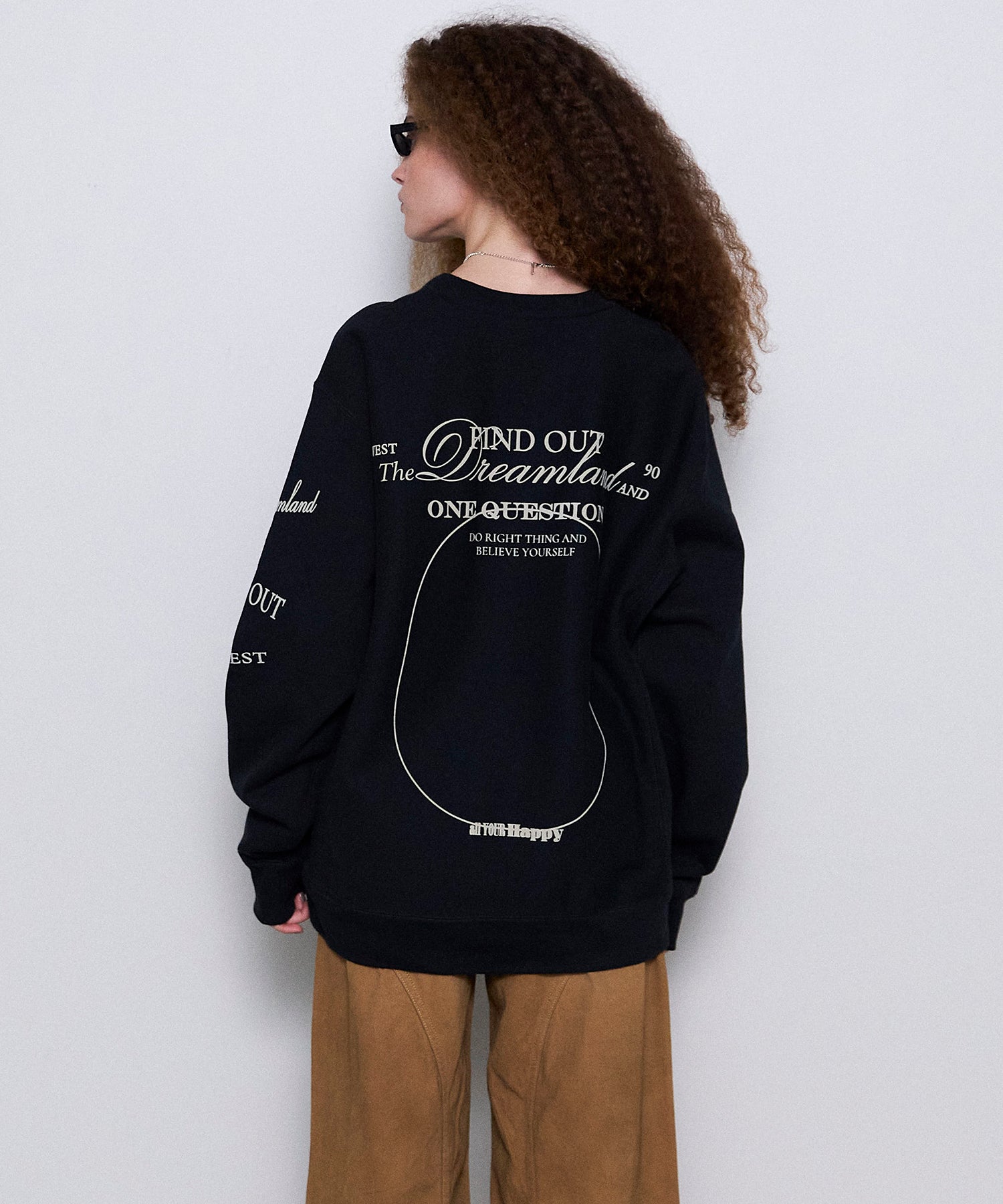 SALE】Oversize Sweatshirt