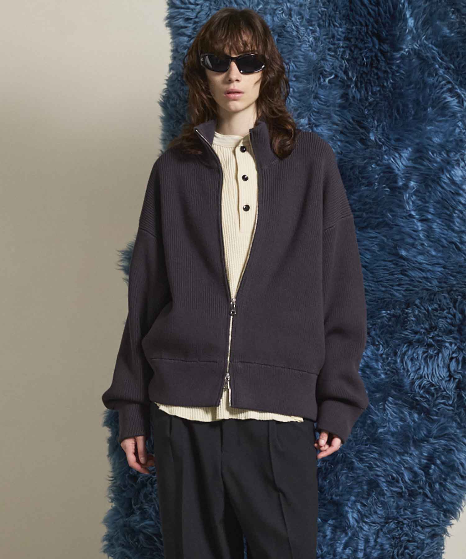 Prime-Over Drivers Zip Knit