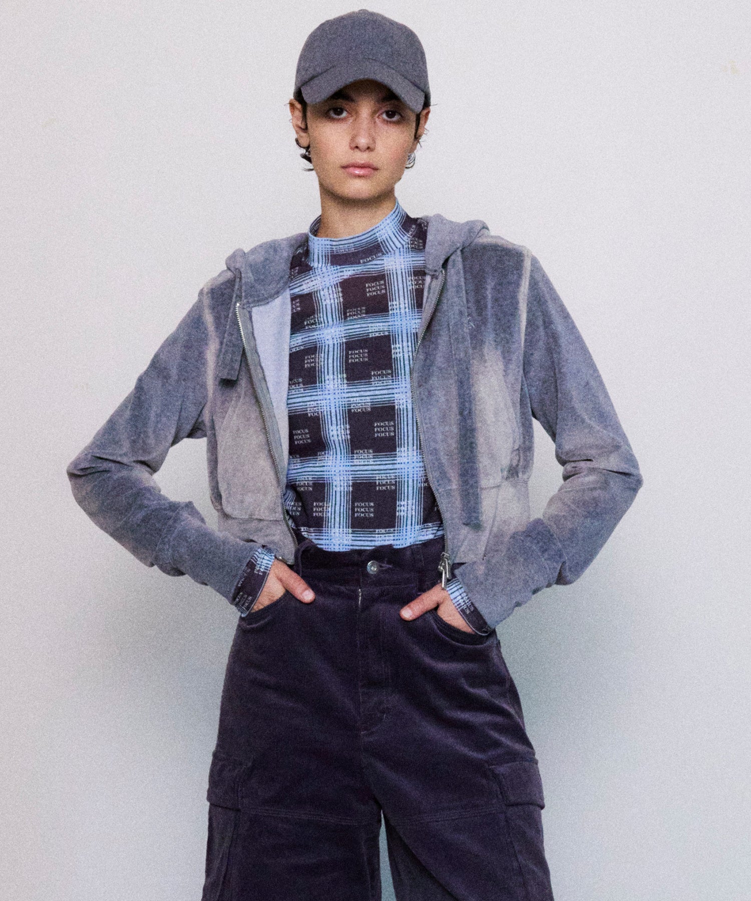 SALE】Blast Velor Short Length Hoodie