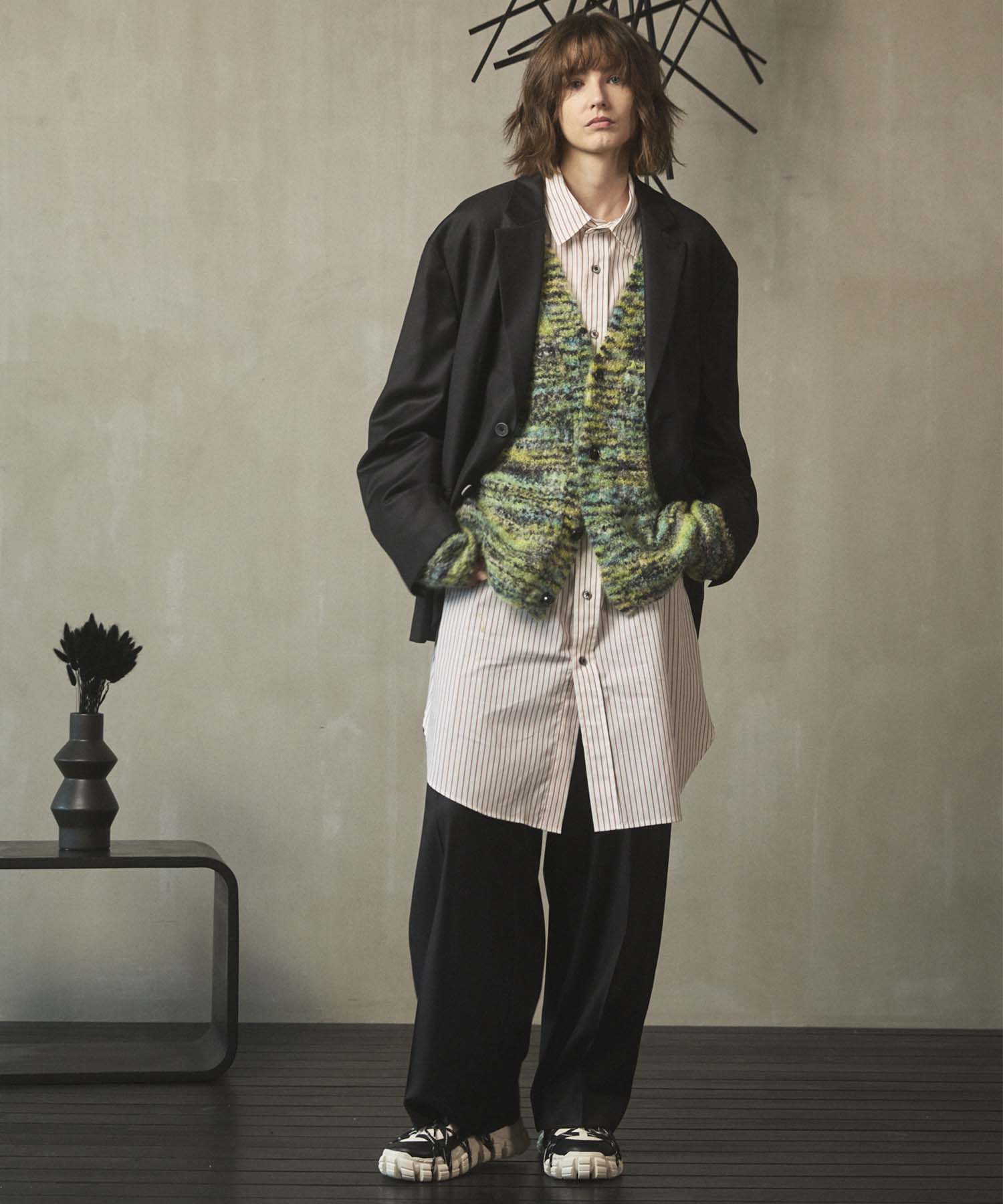 Loro Piana Super130s Wool Relax-Over Set Up