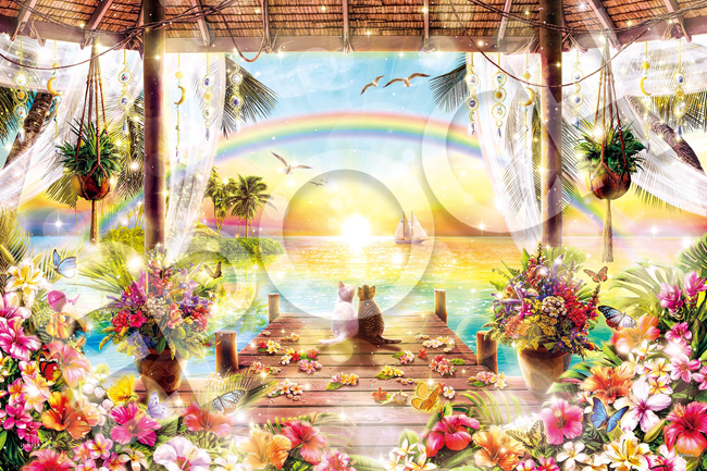 新品 パズルの達人 マリ水彩画コレクション 午後のひととき 1500ピース