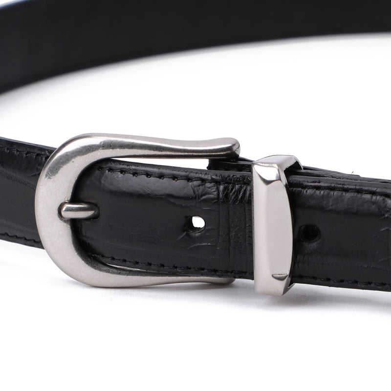 ミ*ン様 【THE SOLE 】レザーベルト 黒 ボックス付き ミ*ン様 THE