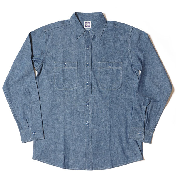 JOHN GLUCKOW by WAREHOUSE “Lot JG-05 1940s Signature Work Shirt