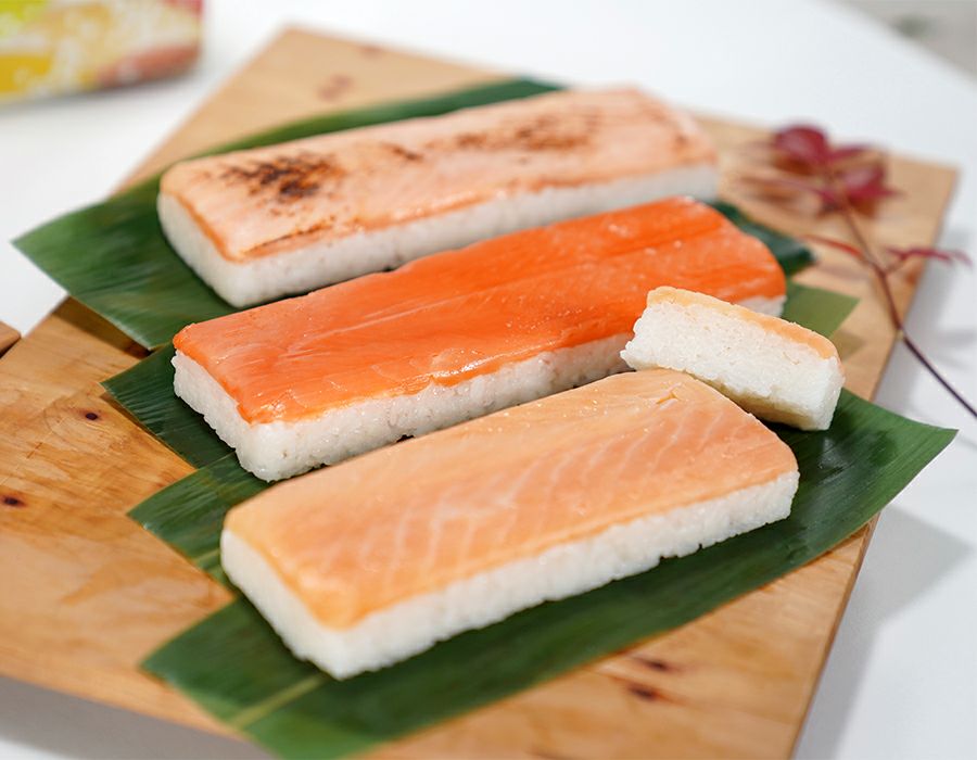 ます3種の棒寿司3本セット（ナイフ付き） | ます寿司屋ヒロ助 本店