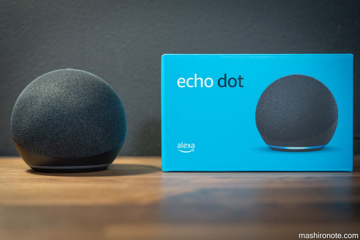 新型echo dot（第4世代）レビュー】価格は高いが音質・低音アップ！音