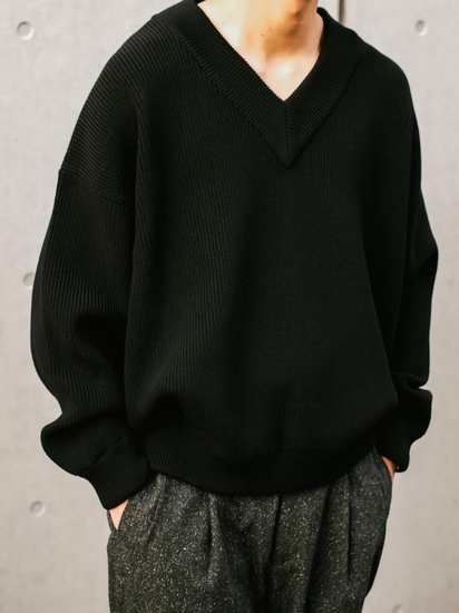 COOTIE 「Rib Stitch Tilden Sweater」 チルデンニットセーター