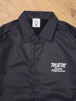 M&M CUSTOM PERFORMANCE 「BOA COACH JACKET」 ナイロン ボアコーチ