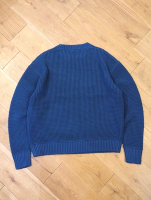 Hide and Seek 「Heavy Waffle Knit Sweater 」 クルーネック コットン