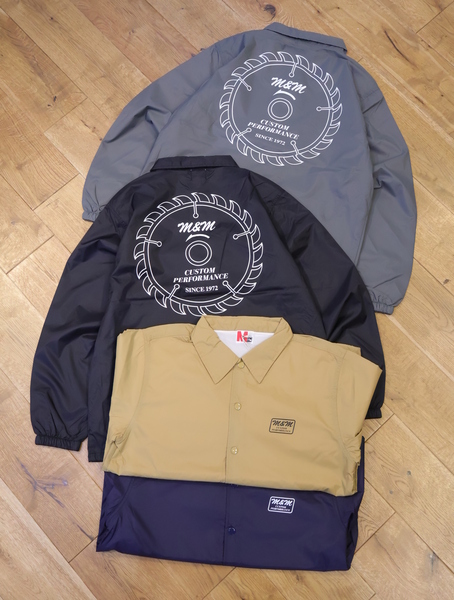 M&M CUSTOM PERFORMANCE 「Coach Jacket」 ナイロン コーチジャケット