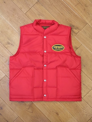 MASSES × VANSON 「VANSON × MASSES NYLON VEST」 パデットベスト