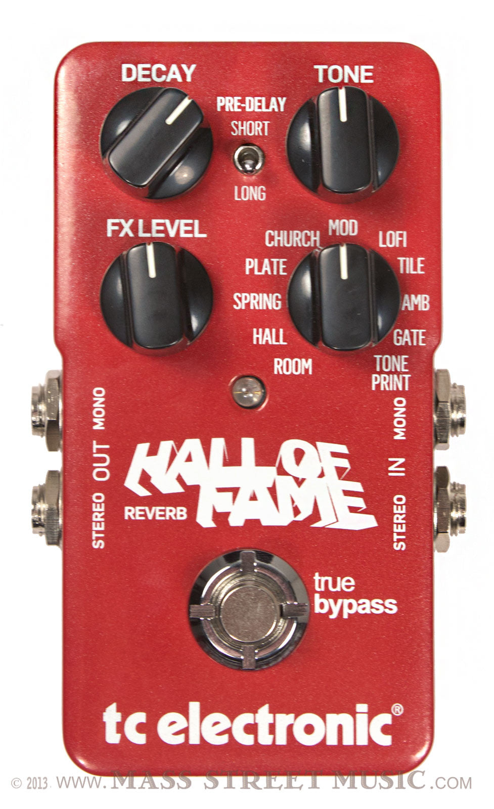TC Electronic Hall of Fame Reverb Pedal | Mass Street Music