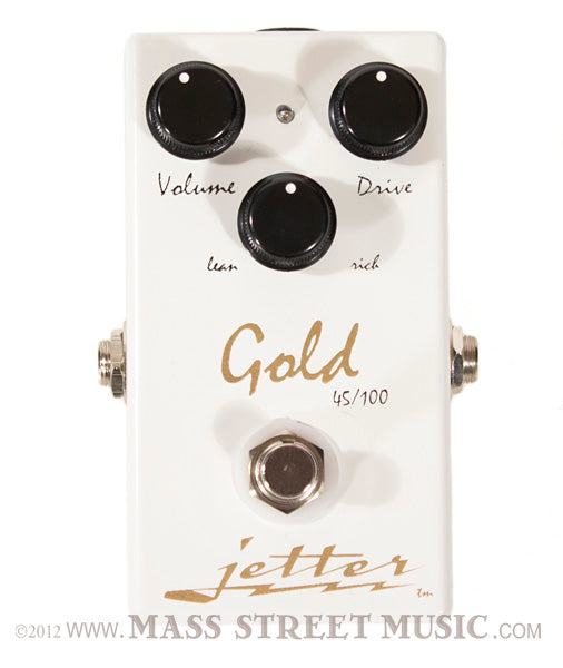 Jetter Gear Gold 45/100 Distortion Guitar Pedal | Mass Street Music