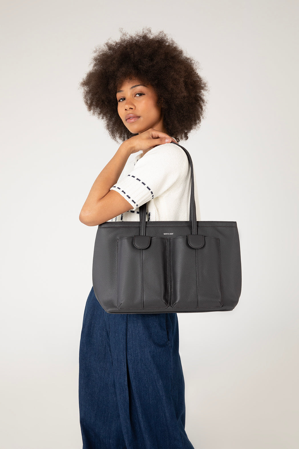 JOS Vegan Tote Bag - Grain | Matt & Nat Canada