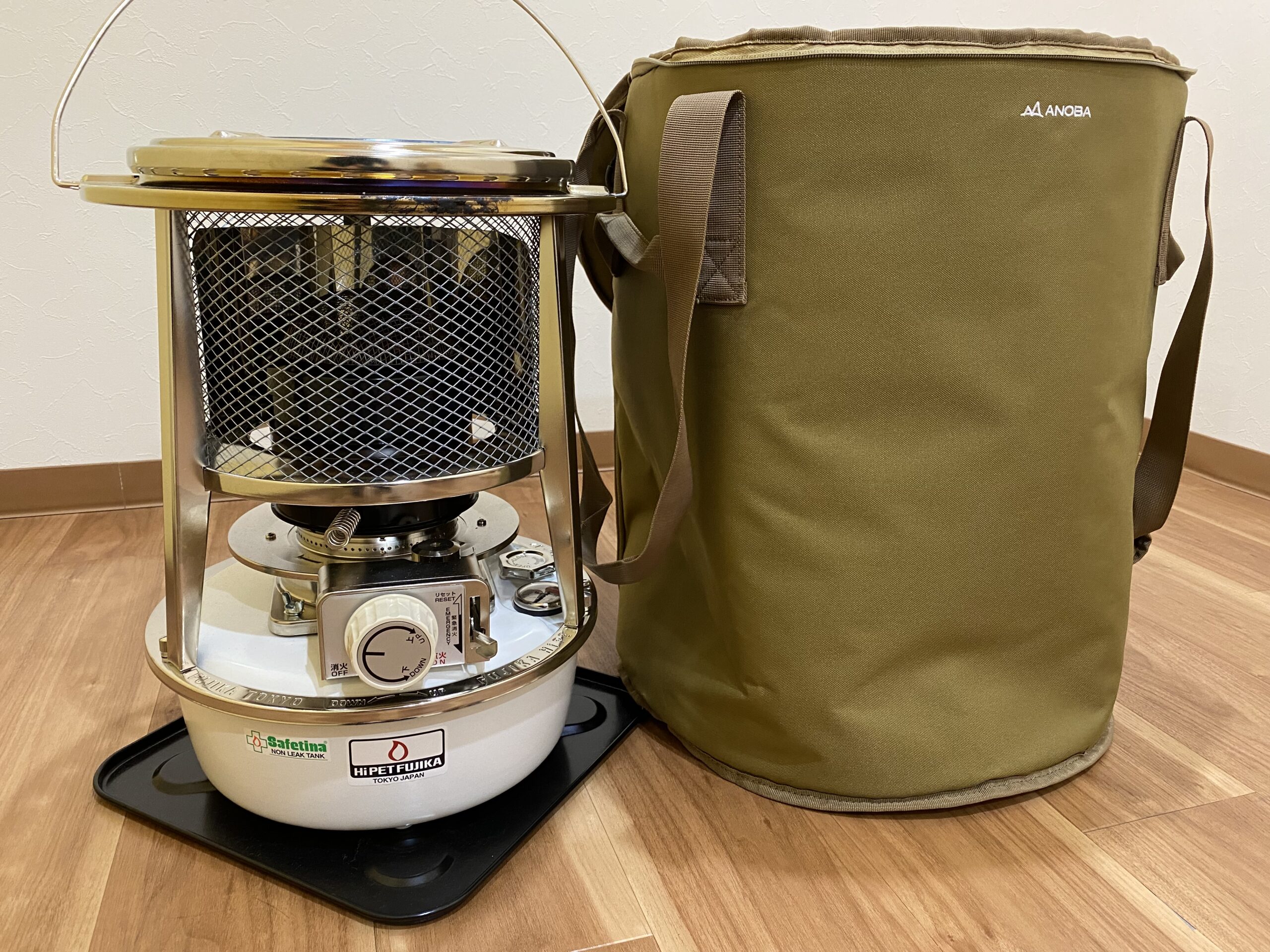 ANOBA（アノバ）『ストーブダストバッグ』レビュー！1台2役の高