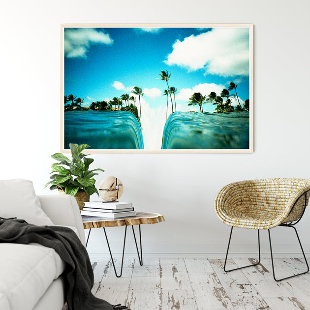 Chasm Beach Art Print | Surreal Surf Series | Matthew Allen Art