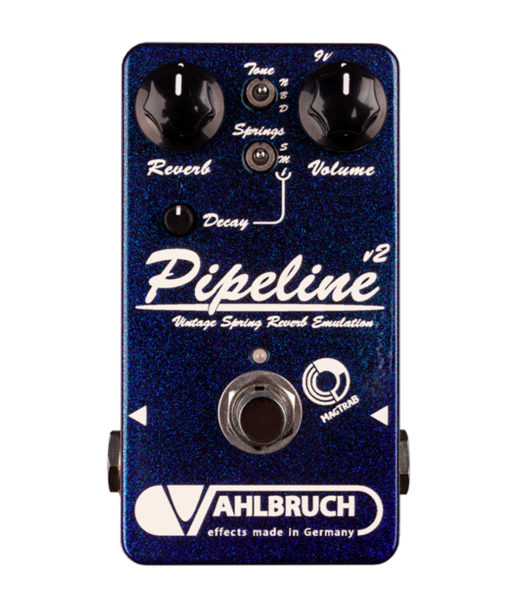Vahlbruch Pipeline V2 Vintage Spring Reverb Pedal - Matt's Music
