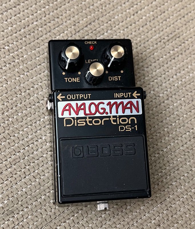 USED Analogman Modded Boss DS-1 40th Anniversary - DS-1/Pro