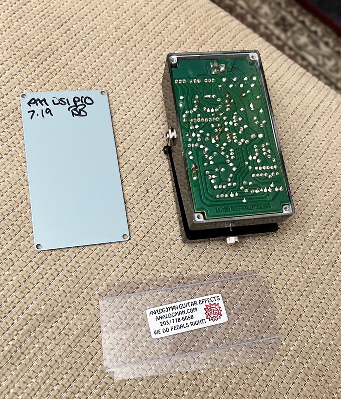 USED Analogman Modded Boss DS-1 40th Anniversary - DS-1/Pro