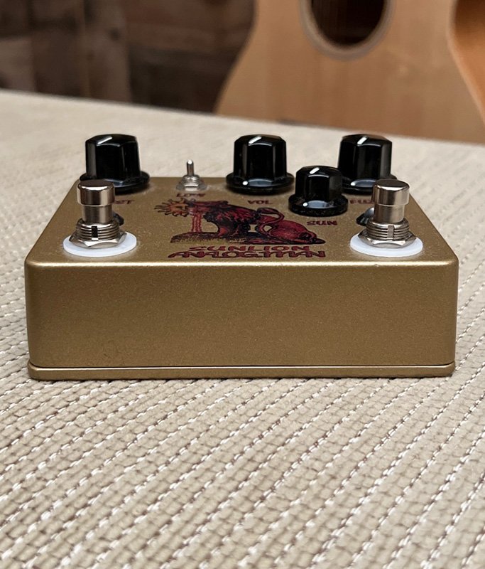 USED AnalogMan Sun Lion Fuzz Booster Pedal 2SB175