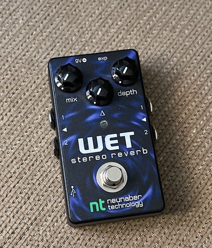 USED Neunaber Audio Wet Stereo Reverb Pedal w/ Original Box