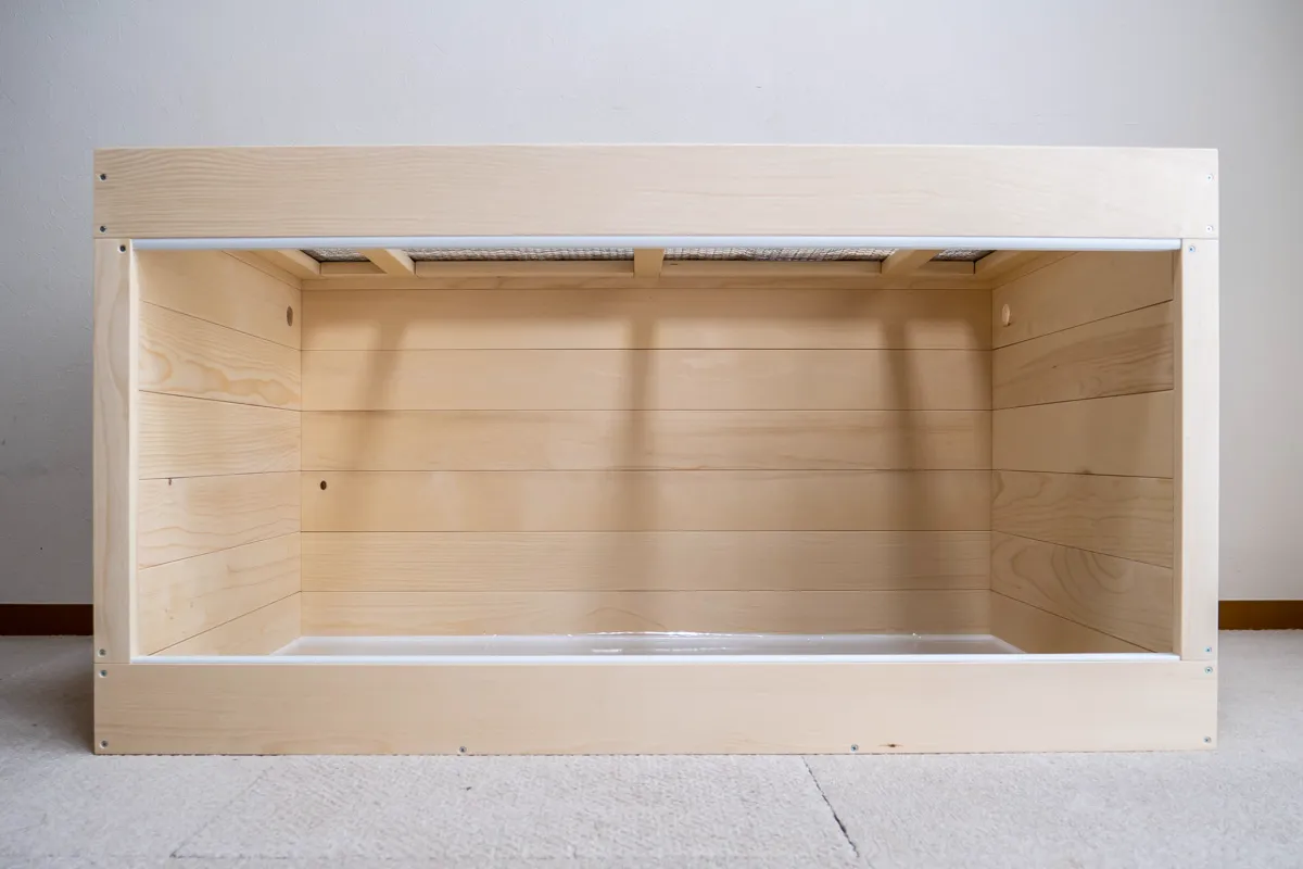 爬虫類の木製ケージ製作 | HOBBYIST GARAGE