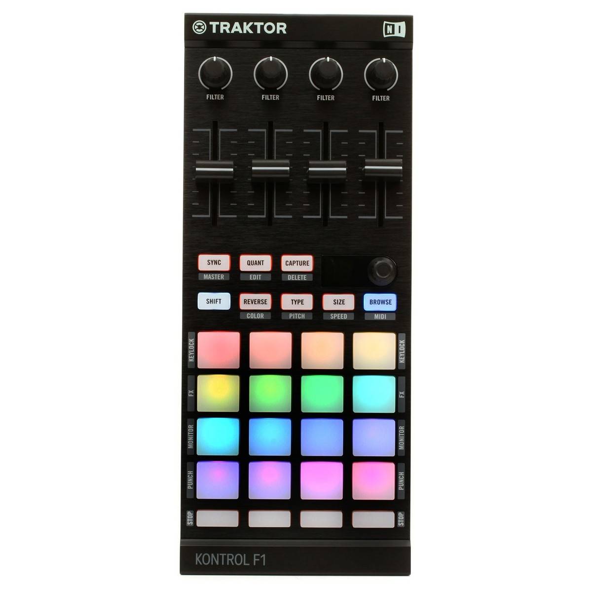 Native Instruments Traktor Kontrol F1 DJ Remix Controller - Matrix