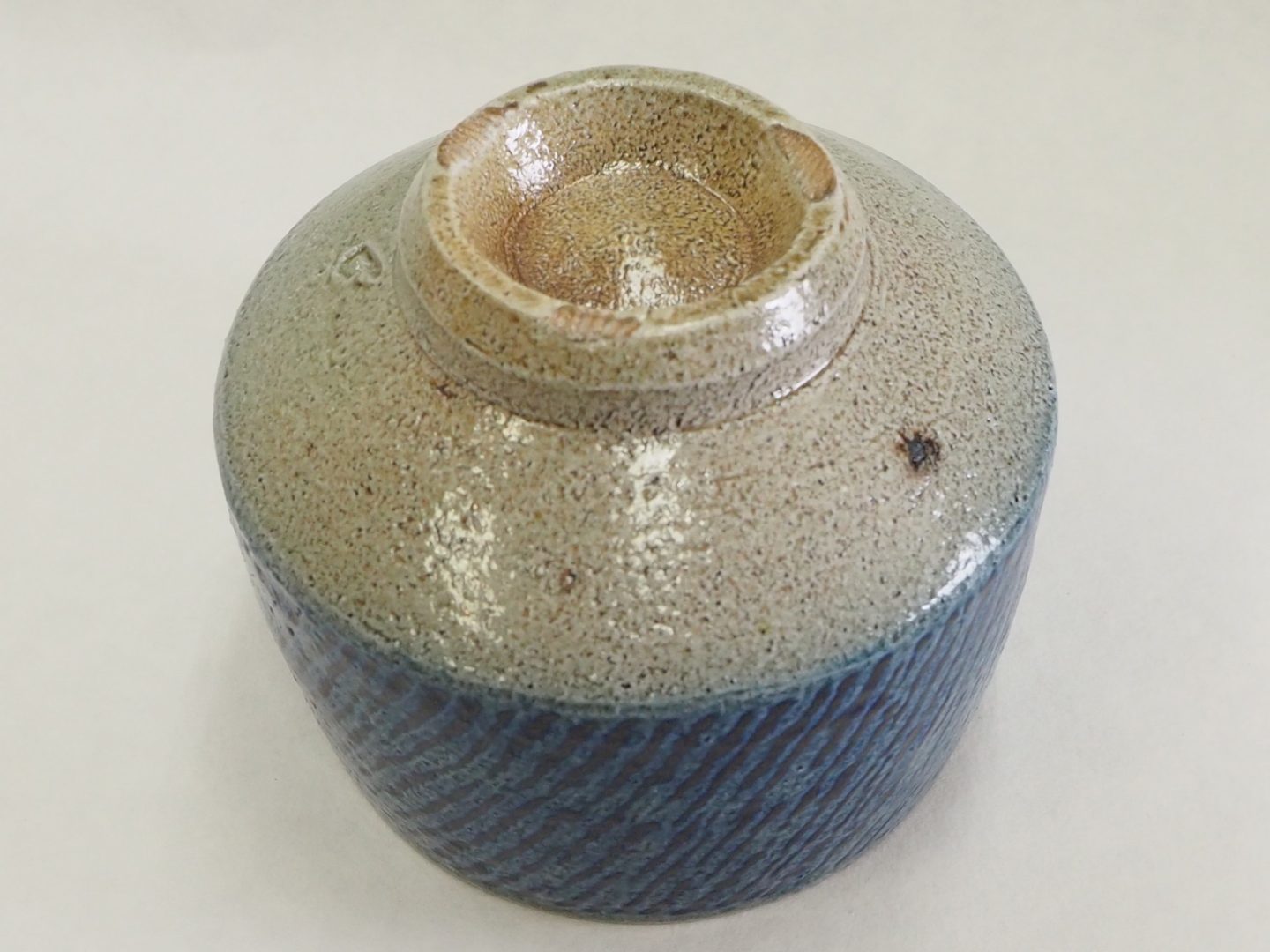 島岡達三／塩釉象嵌縄文盌｜美術品の販売｜株式会社 松沢美術