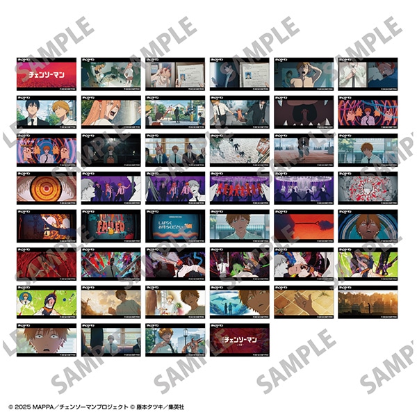 チェンソーマン OP場面写アクリルステッカー33: アクリルグッズ