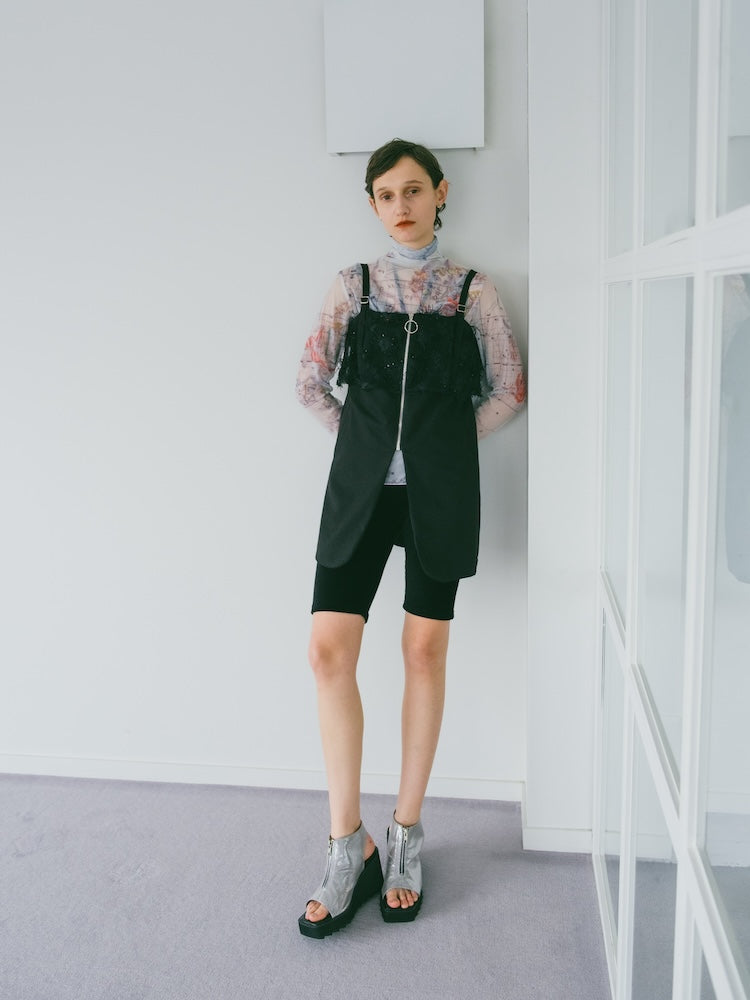 Fluffy Layered Zip Top｜レイヤードジップトップ – MARTE