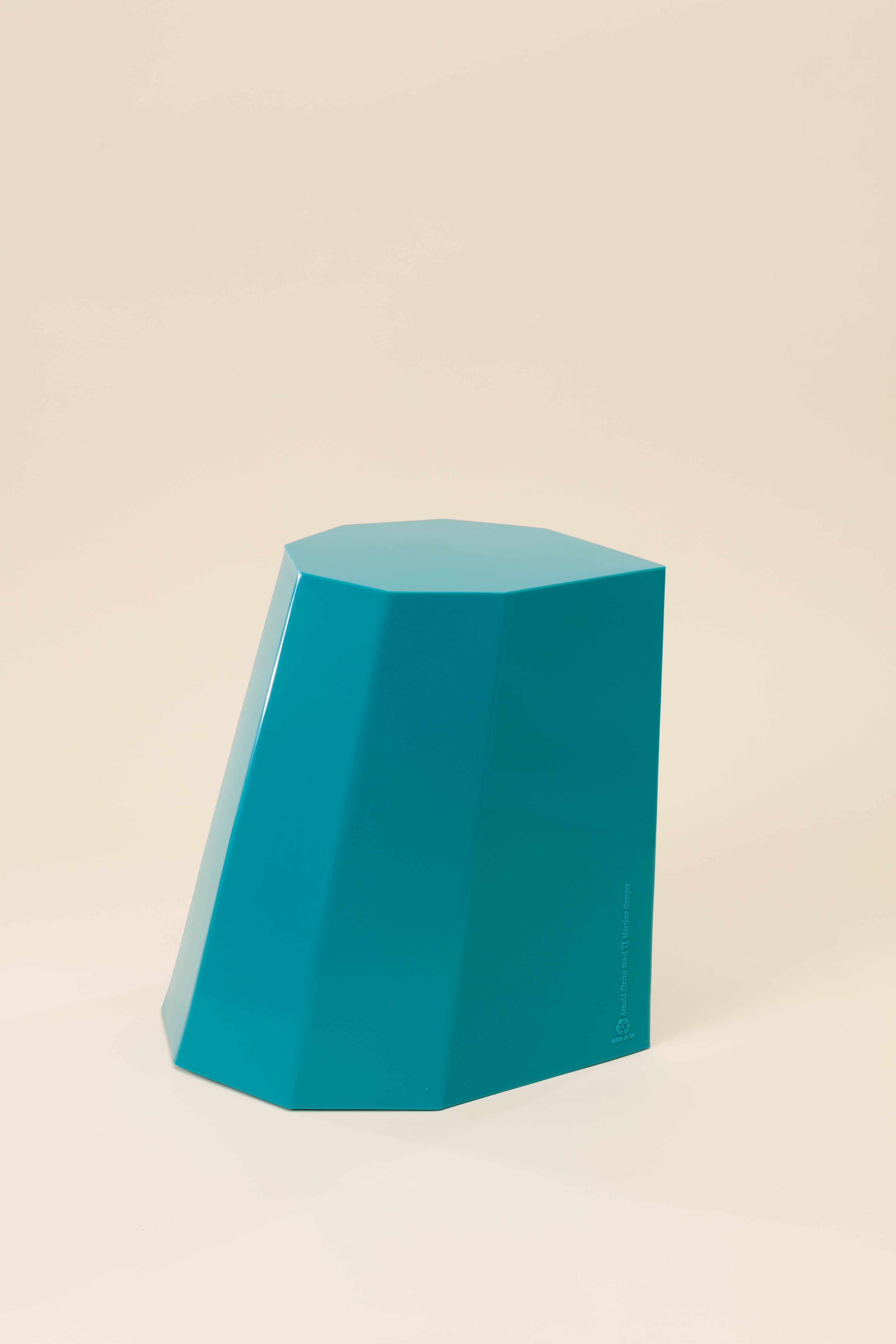 Arnold Circus Stool - Turquoise – Martino's Shop