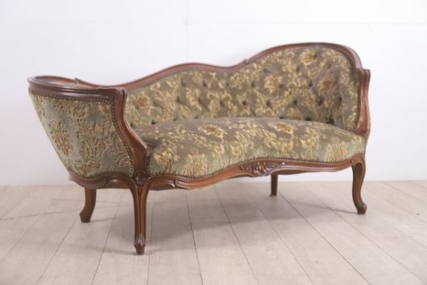 2019/9/9 カリモク ドマーニ 「Louis XV」カウチソファ 35000円 - 中古
