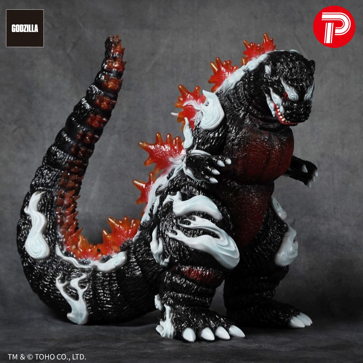 GODZILLA VINYL ART-BC ゴジラ1995 Frog Tree 浮世ノ絵（黒） | 商品