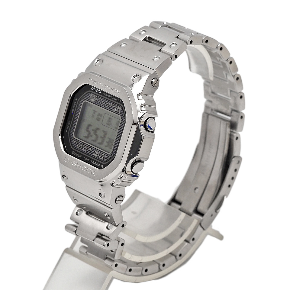 CASIO カシオ G-SHOCK フルメタル Bluetooth GMW-B5000D-1JF ソーラー