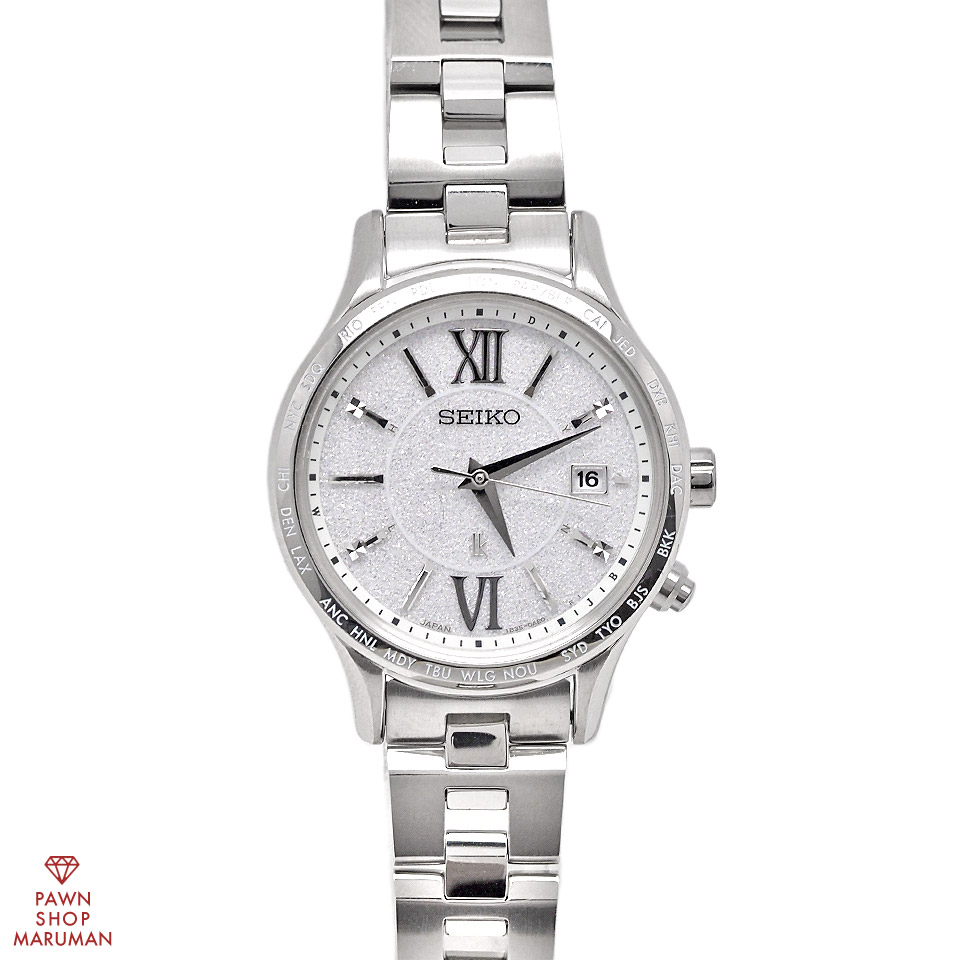 SEIKO セイコー ルキア レディースウォッチ SSVV035 1B35-0AB0 電波