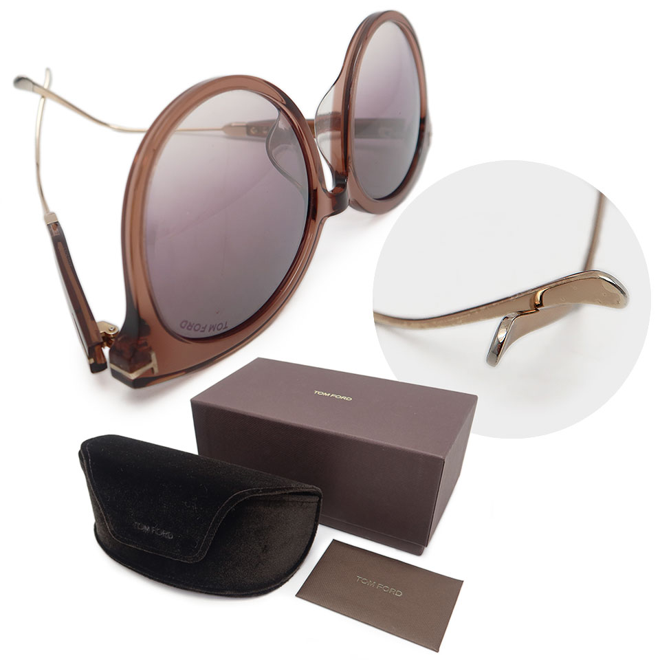 TOM FORD トムフォード サングラス TF642-K 45F 57□20 145 メタル