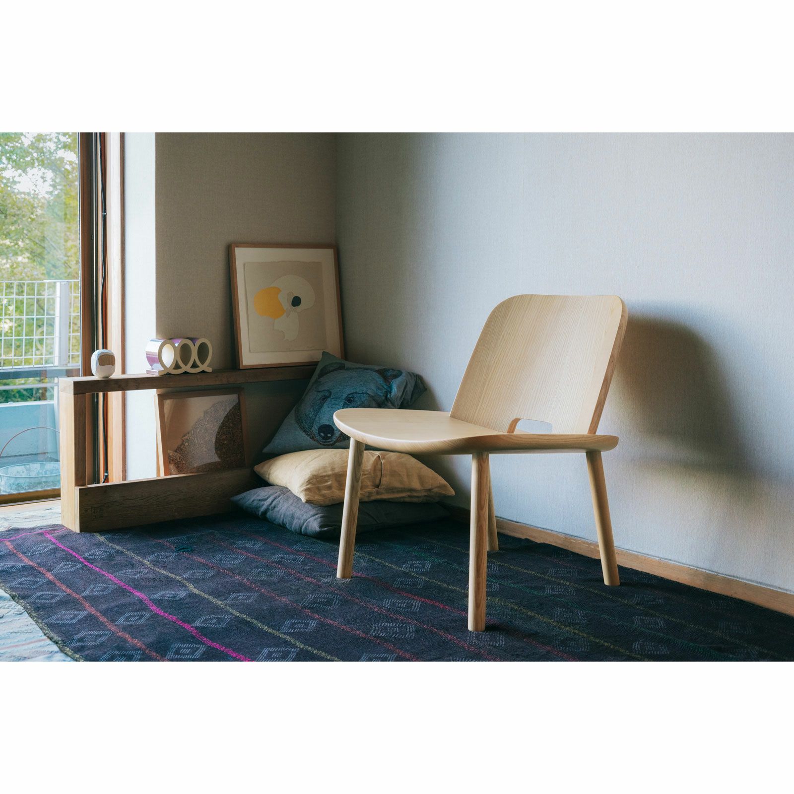 Fugu ラウンジチェア（肘無） | 【公式】マルニ木工オンラインショップ