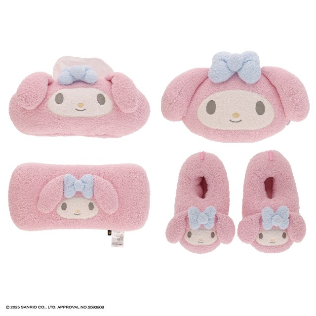 サンリオ マイメロディ マシュマロマイメロ ティッシュカバー/腰当て